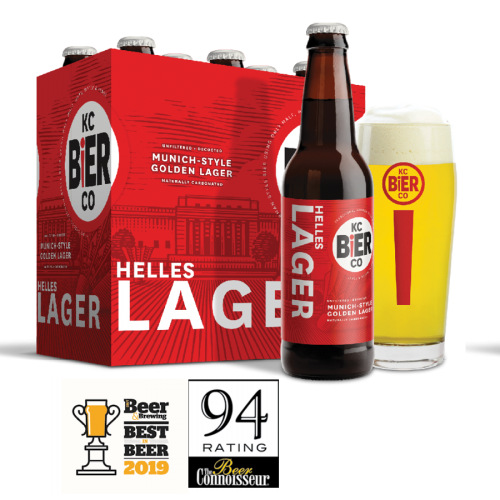 Helles Lager KC Bier Co. Germanstyle beer in Kansas City