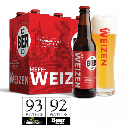 Hefeweizen KC Bier Co. Germanstyle beer in Kansas City
