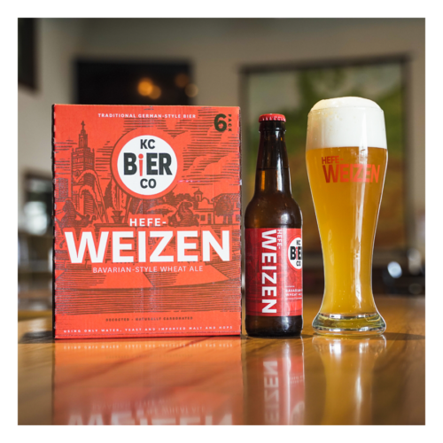 Hefeweizen KC Bier Co. Germanstyle beer in Kansas City