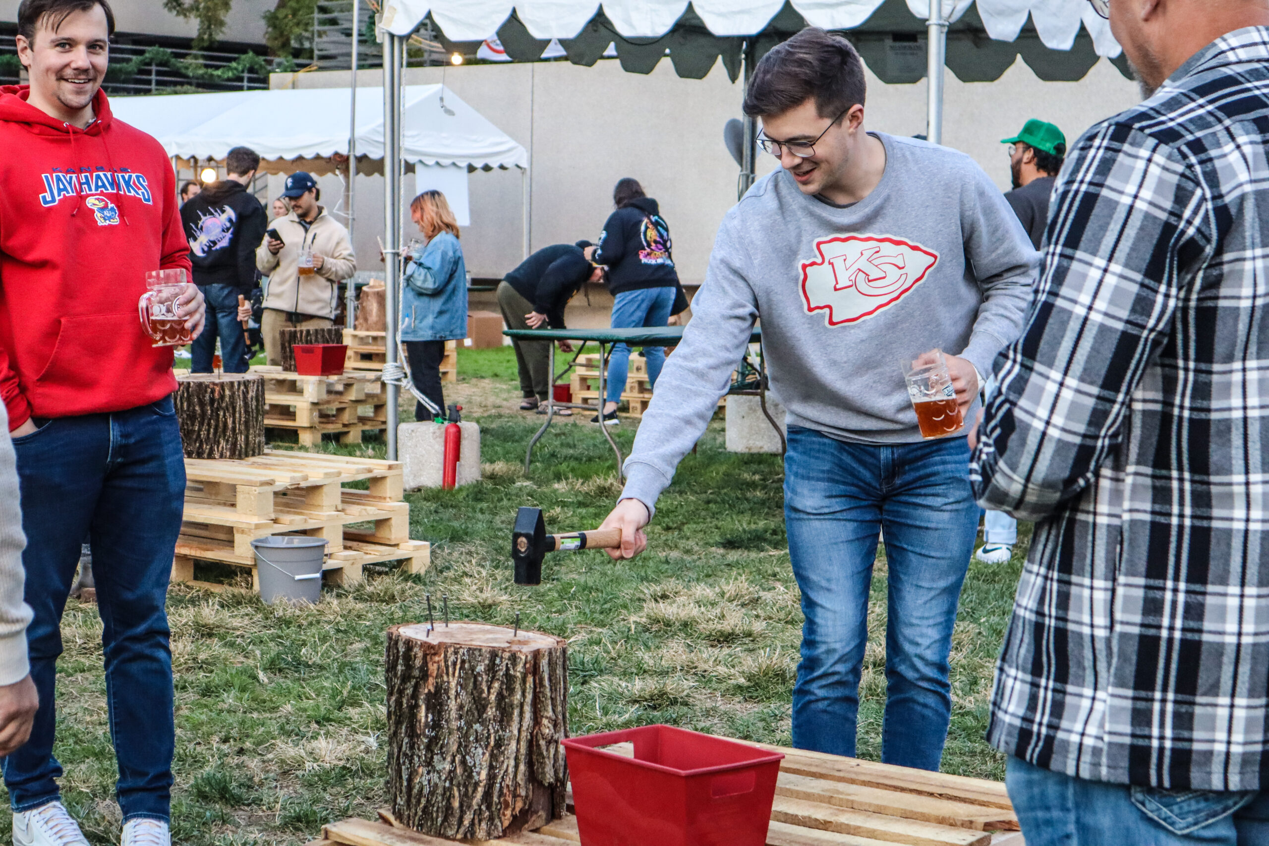 Hammerschlagen + Tap Takeover at Bier Station KC Bier Co. German