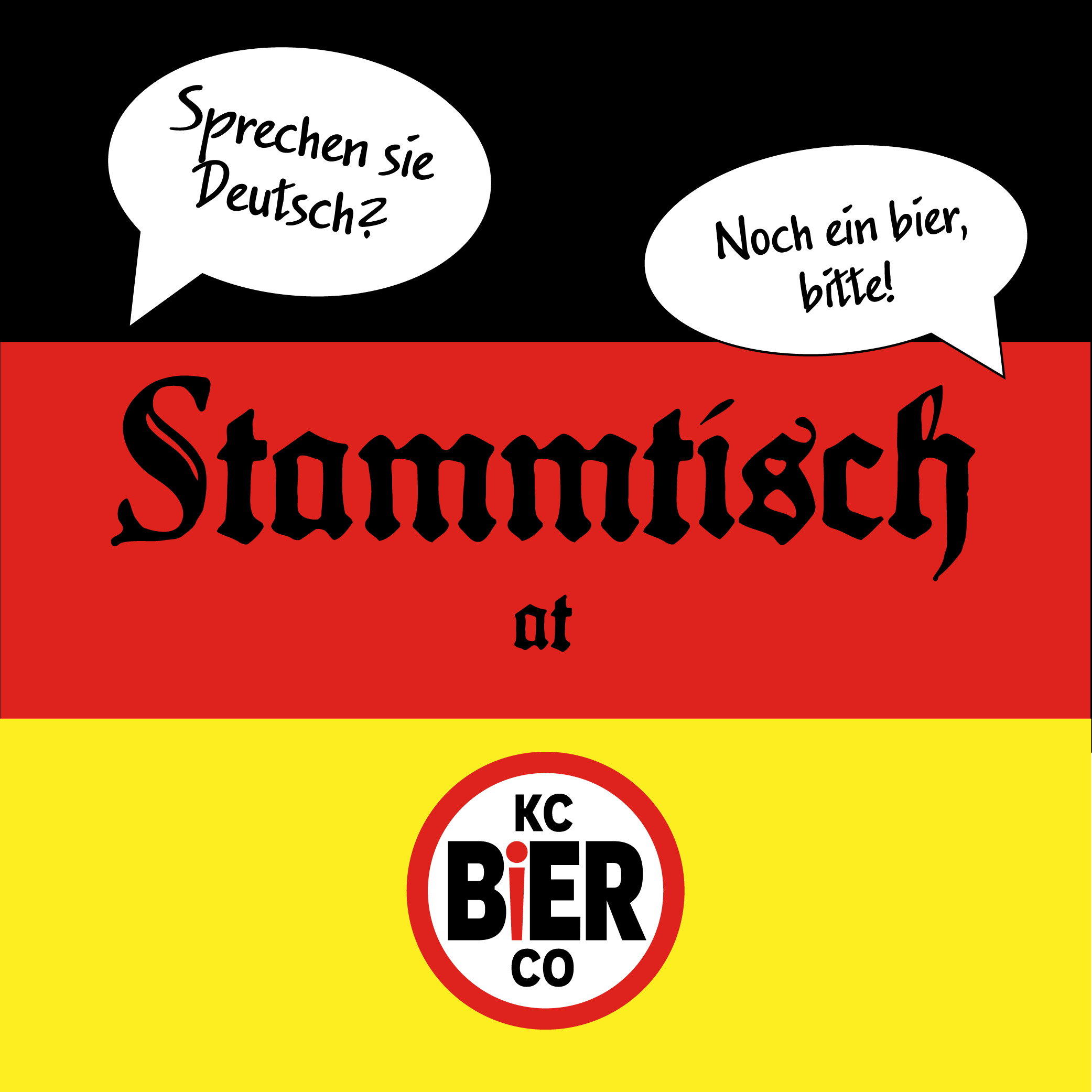 Stammtisch German Language Practice KC Bier Co. Germanstyle beer